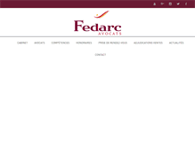 Tablet Screenshot of fedarc.com
